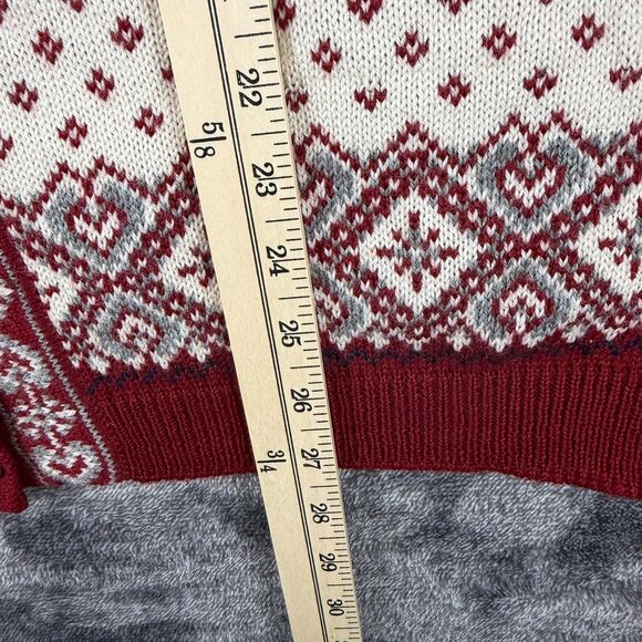 Vtg Selbu Knittings Of Norway Pure New Wool Fair Isle Nordic Cardigan XL *Read - Picture 9 of 16